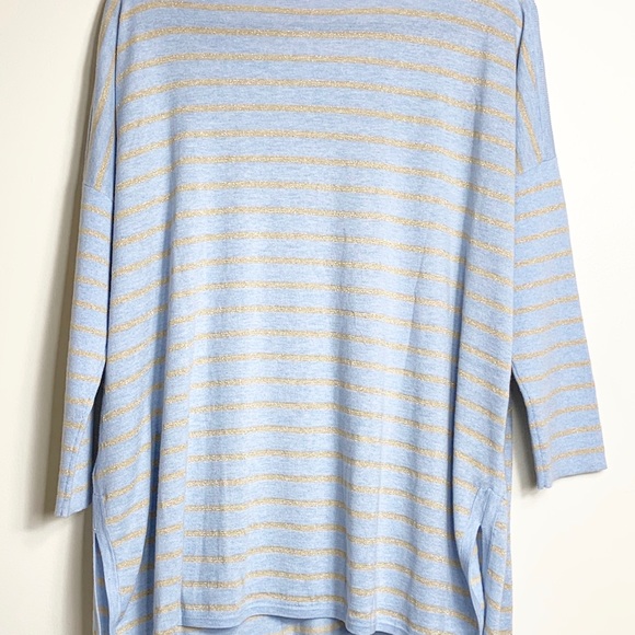 Lilly Pulitzer Cobo Sweater Heathered Blue - Picture 5 of 5